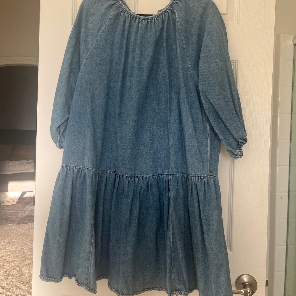 Denim H&M dress small
